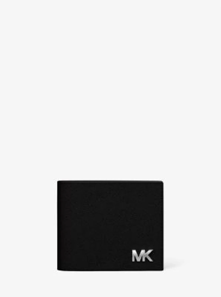 Cooper Saffiano Leather Billfold Wallet With Passcase