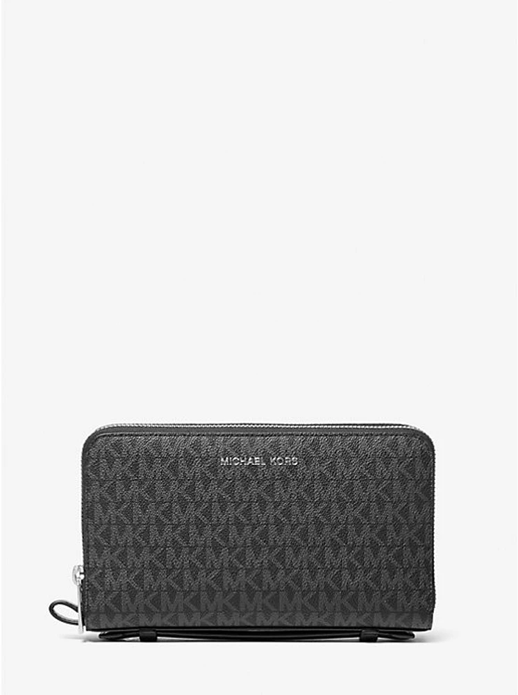 Cooper Signature Logo Wristlet