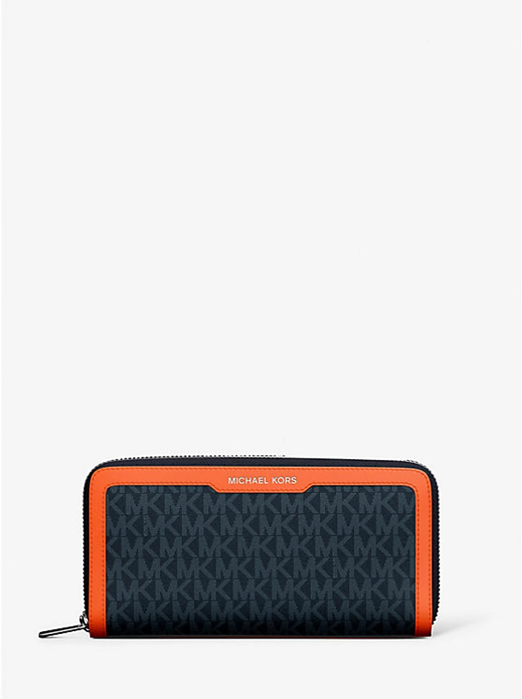 Cartera Cooper con logotipo exclusivo y cremallera