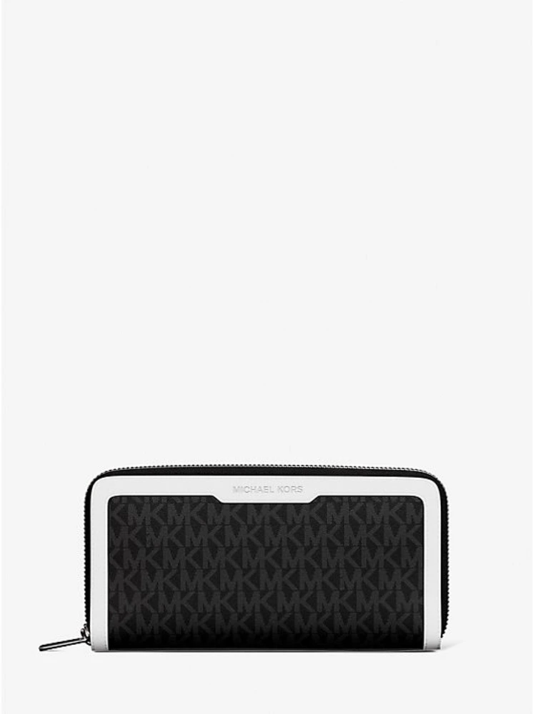 Cooper Signature Logo Zip-Around Wallet