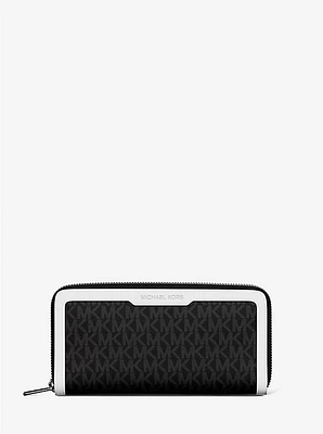 Cooper Signature Logo Zip-Around Wallet