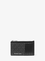 Cooper Slim Signature Logo Zip Wallet