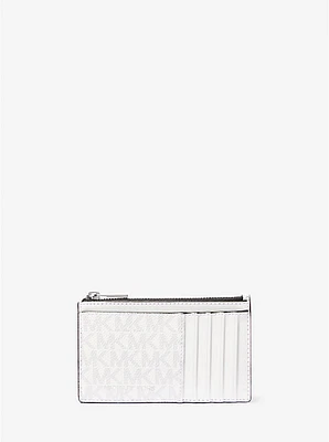 Cooper Slim Signature Logo Zip Wallet