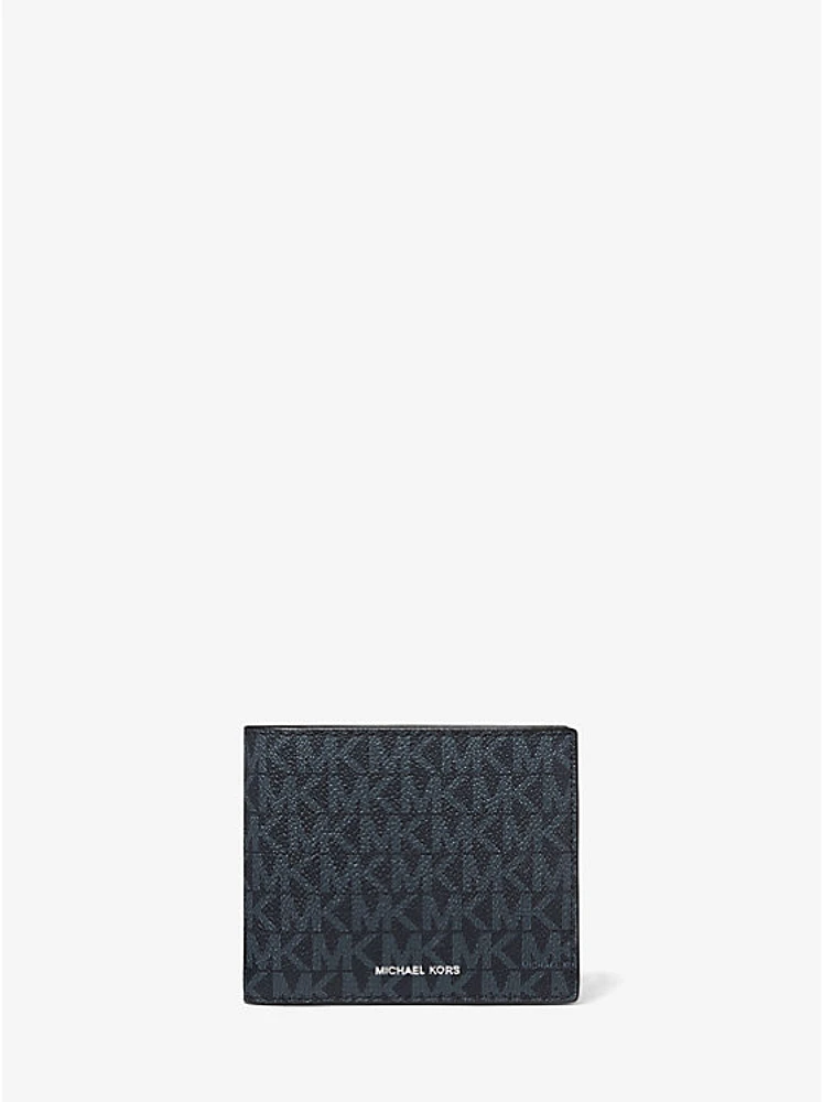 Cooper Logo Billfold Wallet With Coin Pouch