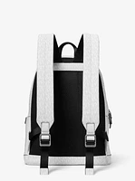 Cooper Pebbled Leather and Signature Logo Backpack