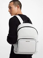 Cooper Pebbled Leather and Signature Logo Backpack