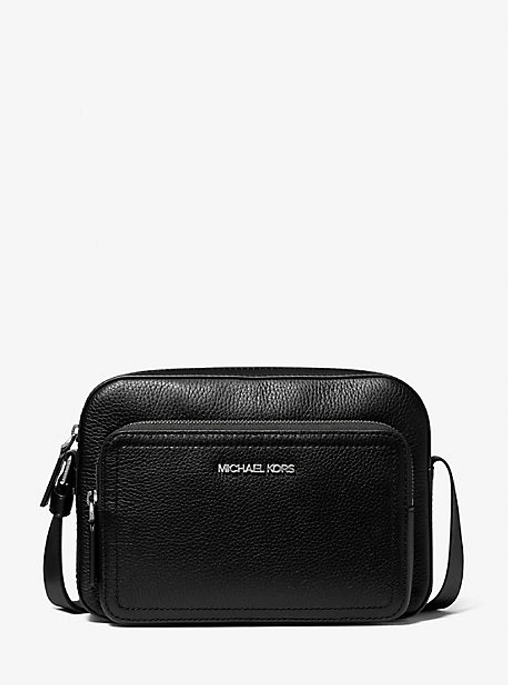 Cooper Pebbled Leather Utility Crossbody Bag