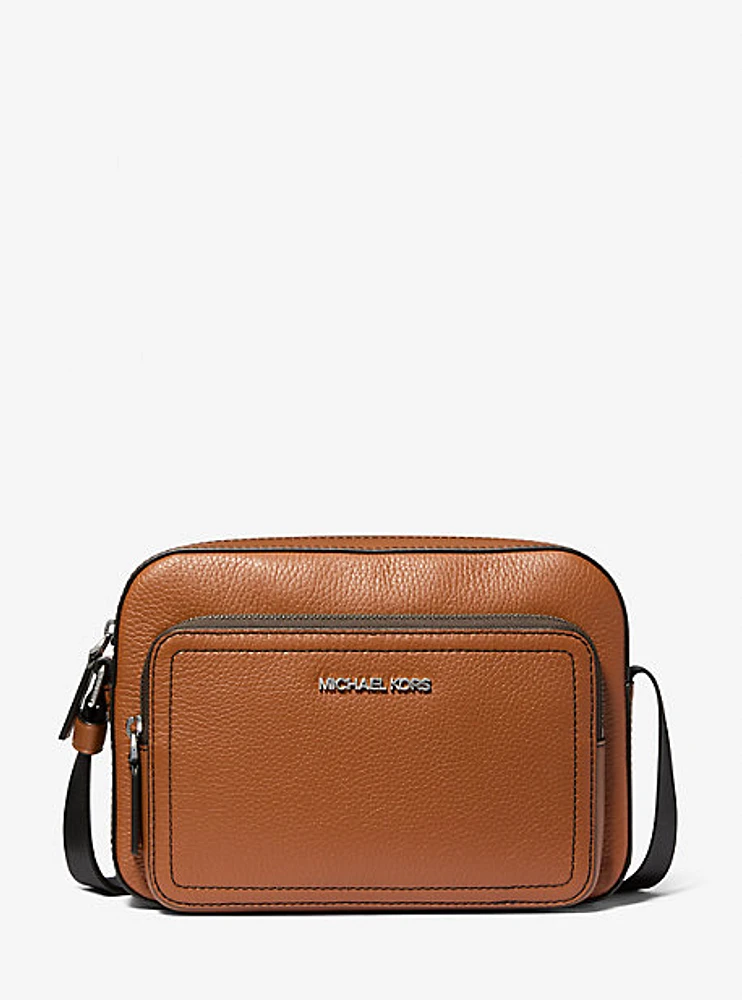 Cooper Pebbled Leather Utility Crossbody Bag
