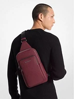 Cooper Slim Pebbled Leather Commuter Sling Pack