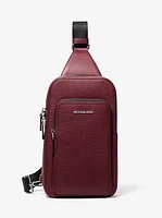 Cooper Slim Pebbled Leather Commuter Sling Pack