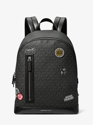 Cooper Slim Embellished Signature Logo Commuter Backpack