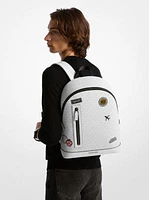 Cooper Slim Embellished Signature Logo Commuter Backpack