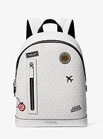 Cooper Slim Embellished Signature Logo Commuter Backpack