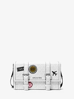 Cooper Embellished Signature Logo Trunk Crossbody Bag