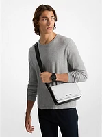 Cooper Mini Signature Logo Crossbody Bag With Pouch