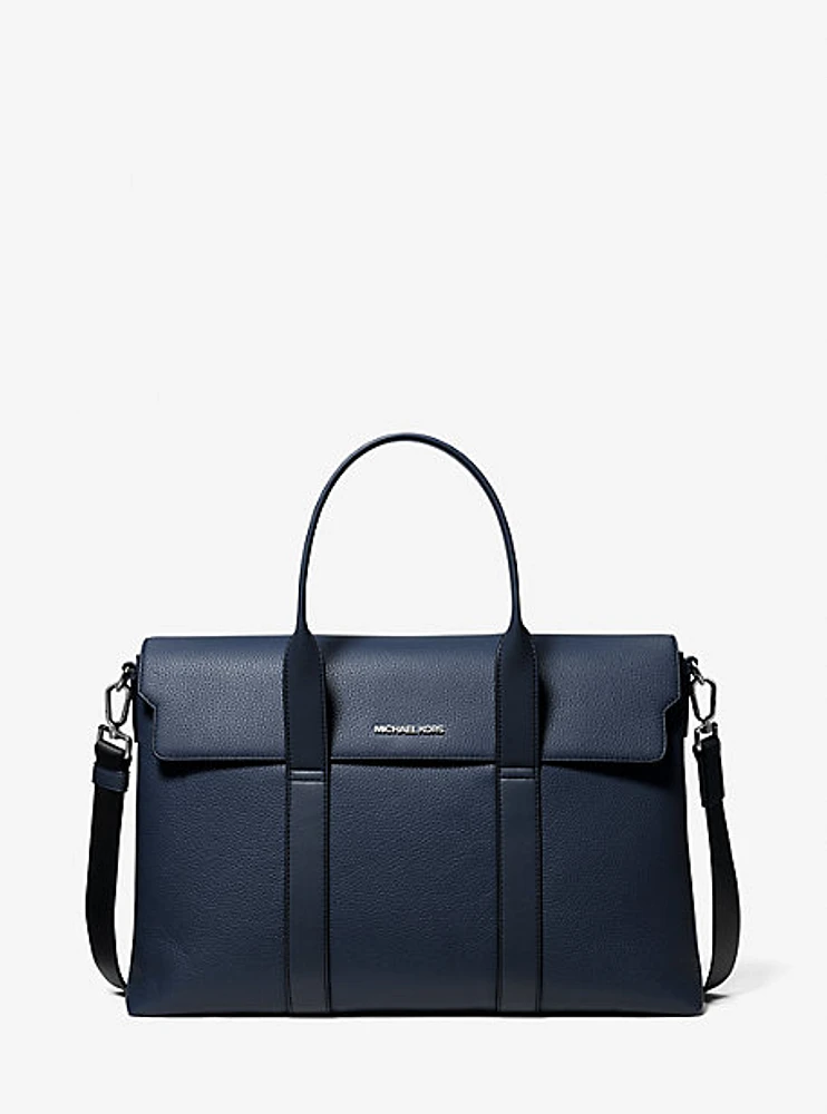 Cooper Pebbled Leather Briefcase