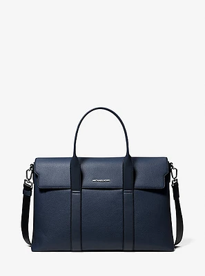 Cooper Pebbled Leather Briefcase