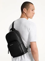 Cooper Pebbled Leather Sling Pack