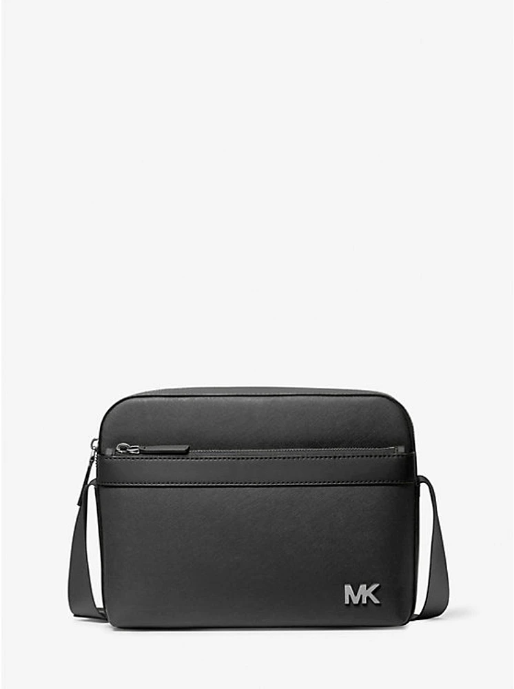 Cooper Saffiano Leather Utility Crossbody Bag