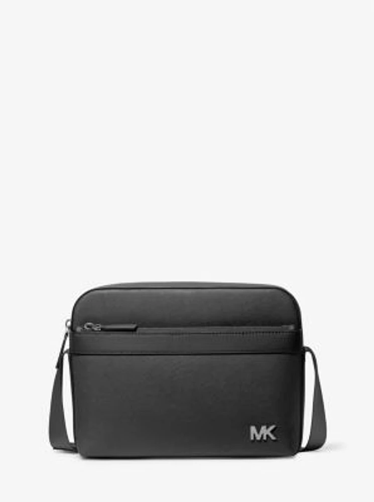 Cooper Saffiano Leather Utility Crossbody Bag