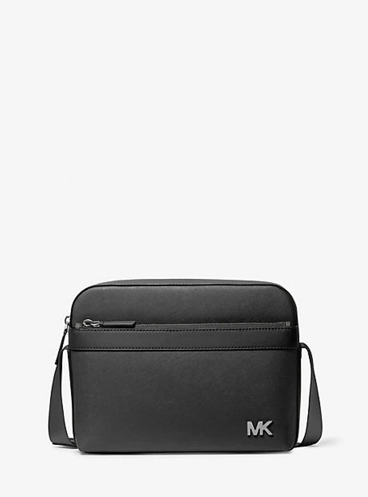 Cooper Saffiano Leather Utility Crossbody Bag
