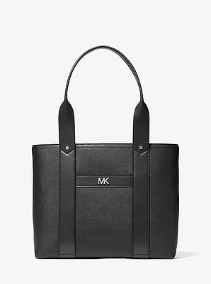 Cooper Saffiano Leather Tote Bag