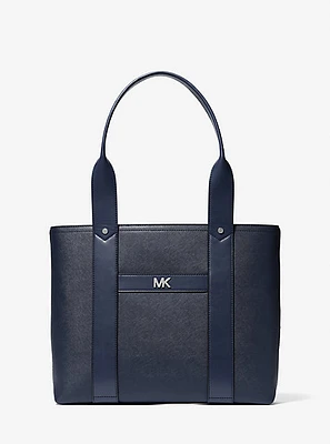 Cooper Saffiano Leather Tote Bag