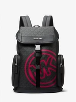Cooper Embellished Signature Logo City Backpack