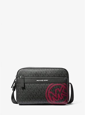 Cooper Embellished Signature Logo Utility Crossbody Bag