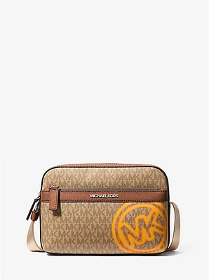 Cooper Embellished Signature Logo Utility Crossbody Bag
