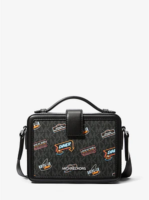 Cooper Embellished Signature Logo Crossbody Bag