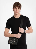 Cooper Embellished Signature Logo Crossbody Bag