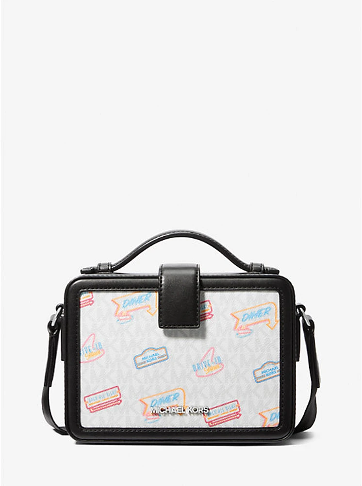 Cooper Embellished Signature Logo Crossbody Bag