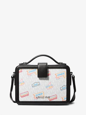 Cooper Embellished Signature Logo Crossbody Bag