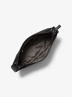 Cooper Pebbled Leather Crescent Bag