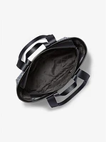 Lautner Logo Print Tote Bag