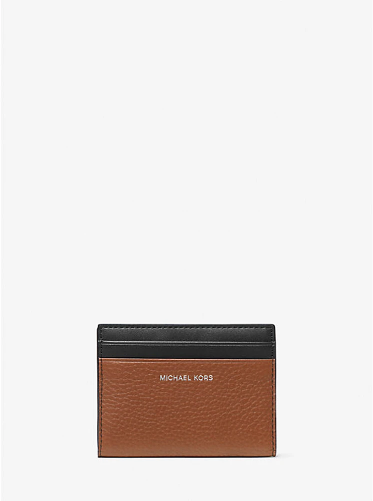 Hudson Pebbled Leather Bifold Wallet