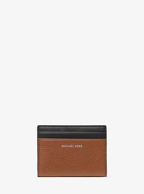 Hudson Pebbled Leather Bifold Wallet