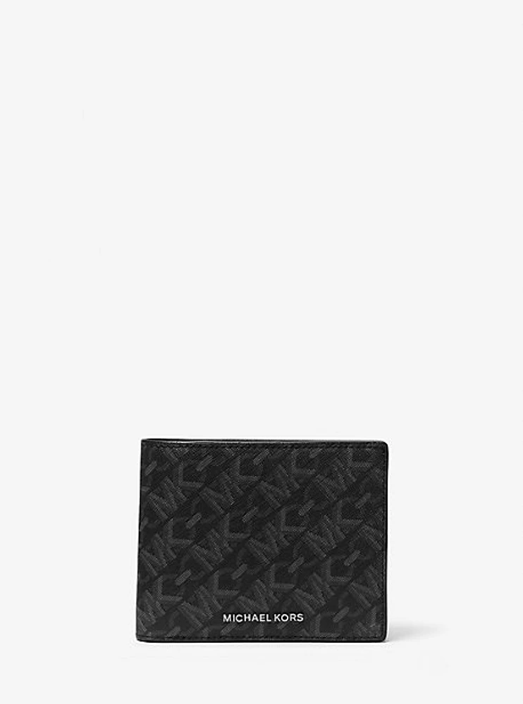 Hudson Empire Monogram Billfold Wallet with Passcase