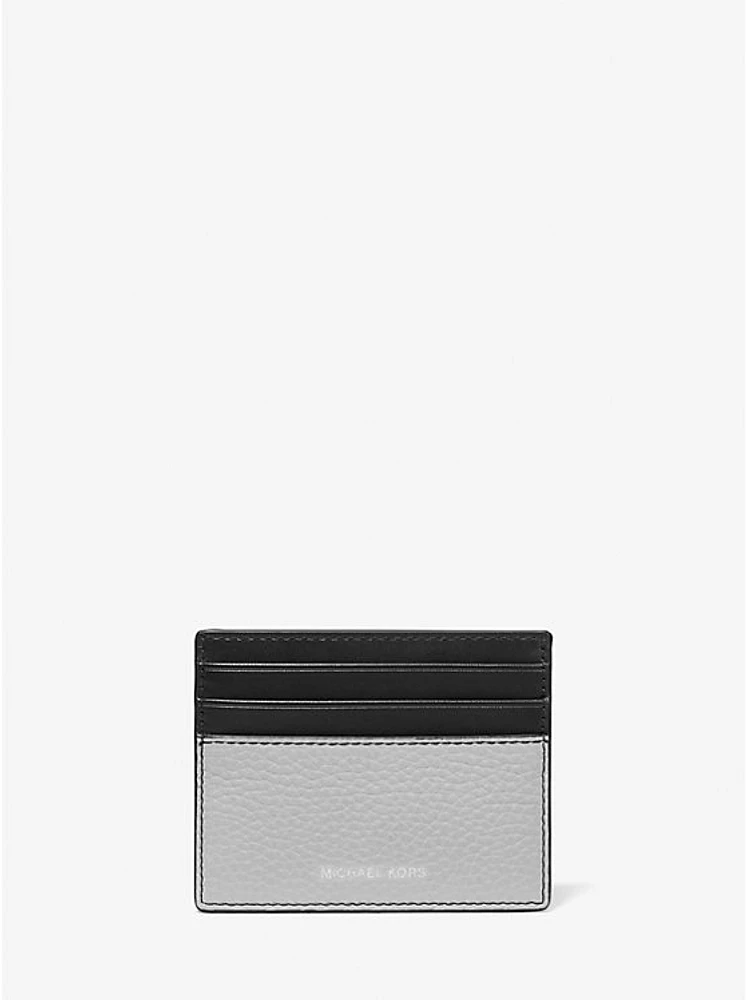 Hudson Pebbled Leather Card Case