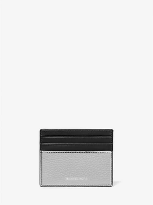 Hudson Pebbled Leather Card Case