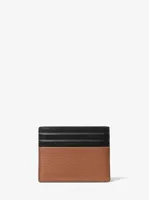 Hudson Pebbled Leather Card Case