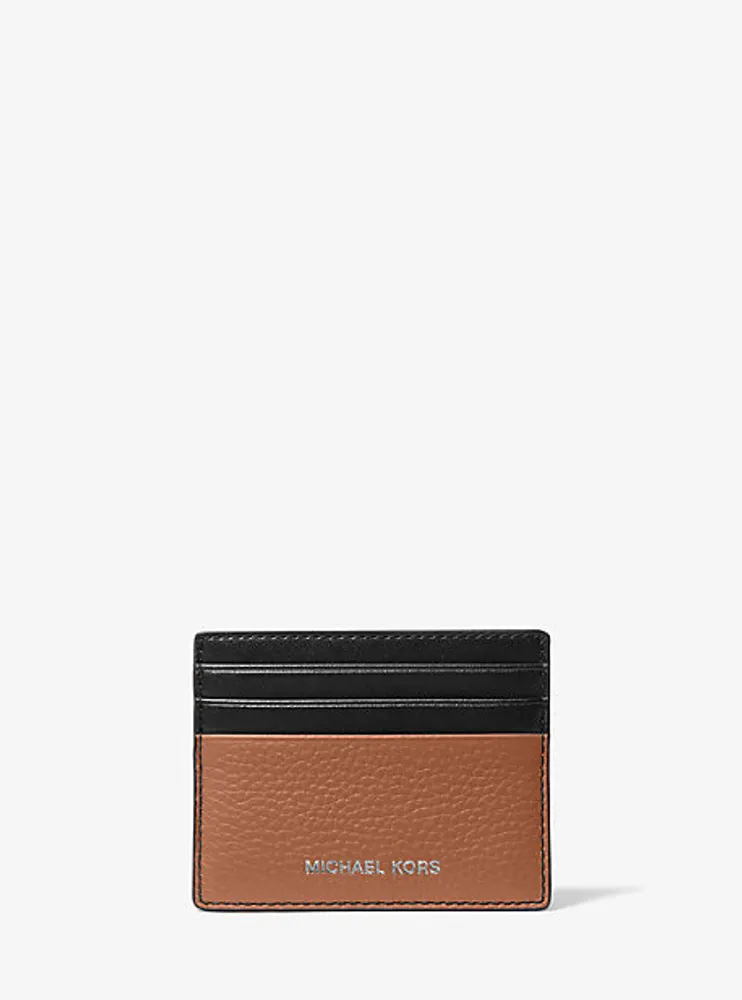 Hudson Pebbled Leather Card Case