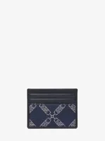 Hudson Empire Logo Jacquard Tall Card Case