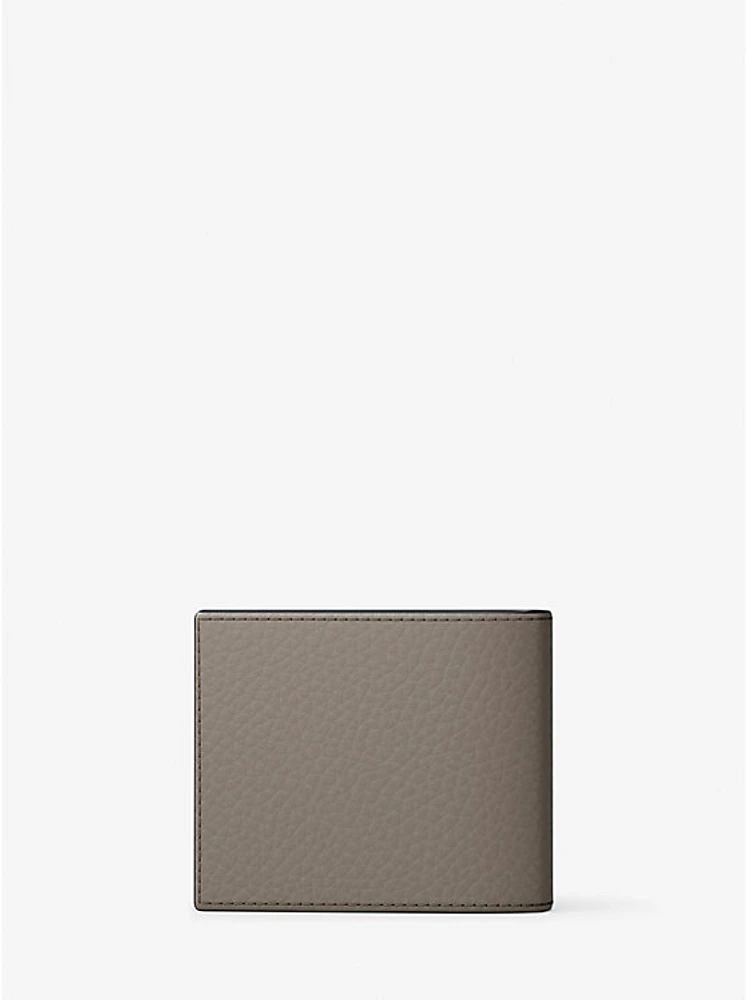Hudson Pebbled Leather Billfold Wallet