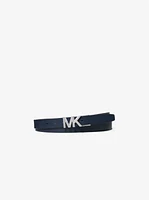 Reversible Signature Logo and Leather Belt