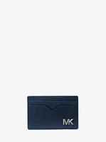 Edison Scratch-Resistant Crossgrain Leather Card Case