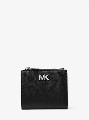 Edison Scratch-Resistant Crossgrain Leather Wallet