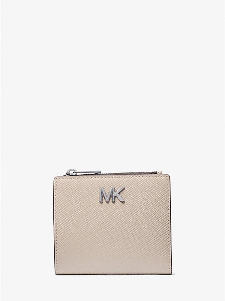 Edison Scratch-Resistant Crossgrain Leather Wallet