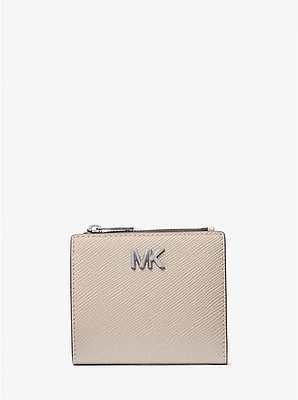 Edison Scratch-Resistant Crossgrain Leather Wallet